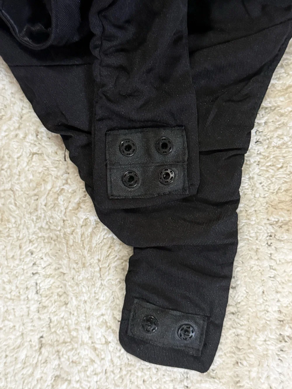 Zara Satin Bustier Bodysuit Black Corset Underwire Strappy Size Medium